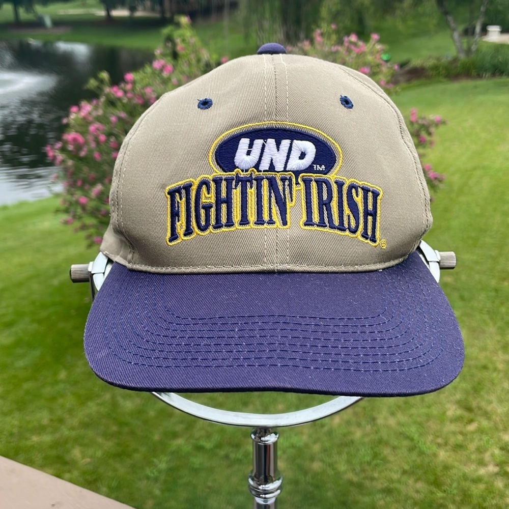Notre Dame University Snapback Trucker Baseball Cap Football Hat One Sz Fits All